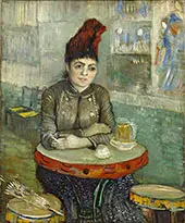 Agostina Segatori at The Cafe Du Tambourin 1887 By Vincent van Gogh
