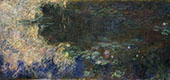 Reflections of Clouds on the Water-Lily Pond Right Panel By Claude Monet
