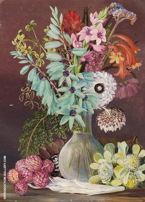 Green Flowered Ixia and Other Cape Singularities By Marianne North