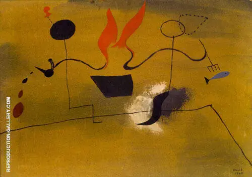 The Farmer's Meal 1925 By Joan Miro