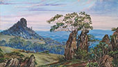 The Iron Rocks of Casa Branca Brazil 1880 By Marianne North