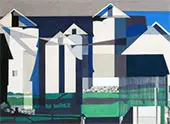On a Connecticut Theme c 1958 By Charles Sheeler
