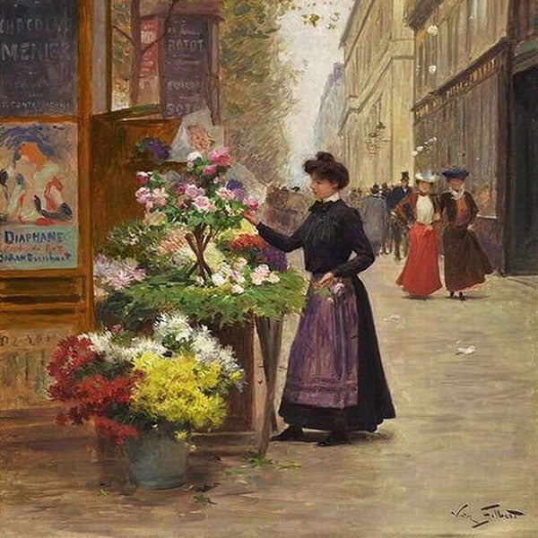 Oil Painting Reproductions of Victor Gabriel Gilbert