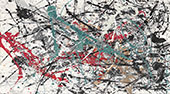 Inspired by, Landscape No 3 By Jackson Pollock (Inspired By)
