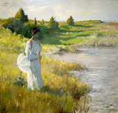 An Afternoon Stroll 1895 By William Merritt Chase