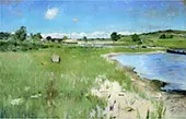 At Canoe Place Long Island 1900 By William Merritt Chase