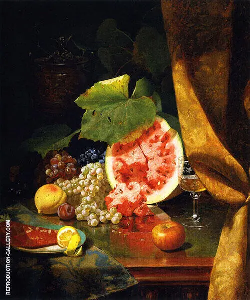 Autumn Fruit 1871 By William Merritt Chase