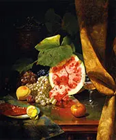 Autumn Fruit 1871 By William Merritt Chase