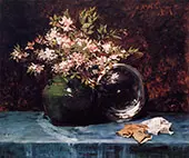 Azaleas c1882 By William Merritt Chase