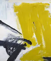 Zinc Yellow 1959 By Franz Kline