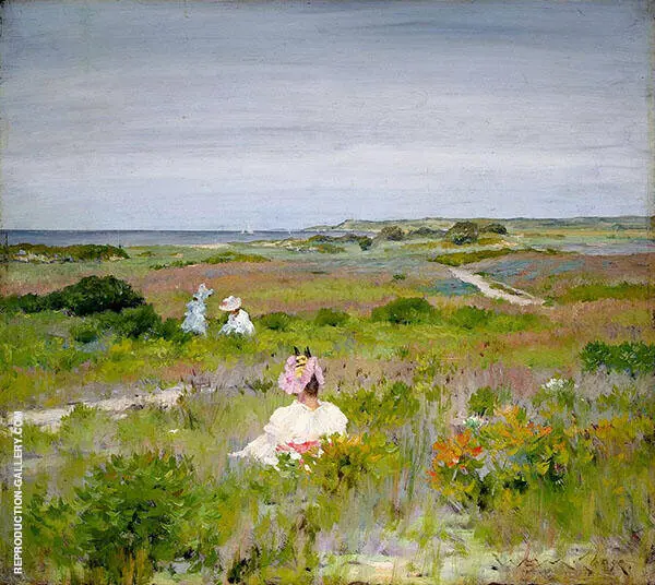 Landscape Shinnecock Long Island 1896 By William Merritt Chase