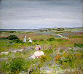 Landscape Shinnecock Long Island 1896 By William Merritt Chase