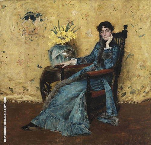 Portrait of Miss Dora Wheeler 1883 | Oil Painting Reproduction