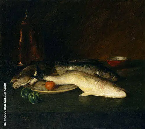 Still Life Fish 1908 By William Merritt Chase