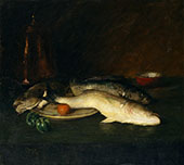 Still Life Fish 1908 By William Merritt Chase