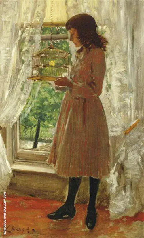 The Pet Canary 1886 By William Merritt Chase