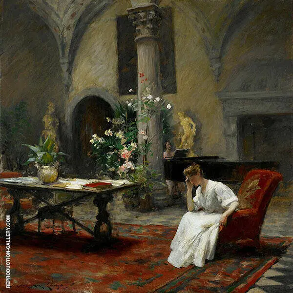 The Song 1907 By William Merritt Chase