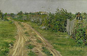 The Old Road Flatbush 1887 By William Merritt Chase