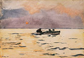 Rowing Home 1890 By Winslow Homer