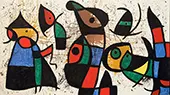 Personnage Oiseaux By Joan Miro