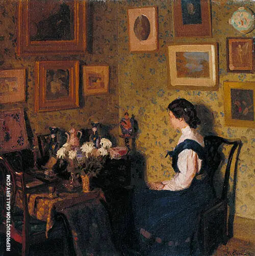 Edwardian Interior c1907 By Harold Gilman