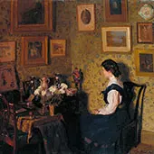 Edwardian Interior c1907 By Harold Gilman