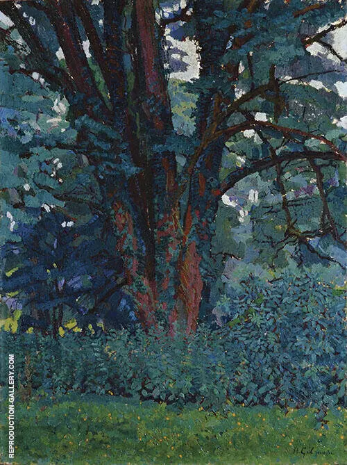 In Gloucestershire 1916 By Harold Gilman