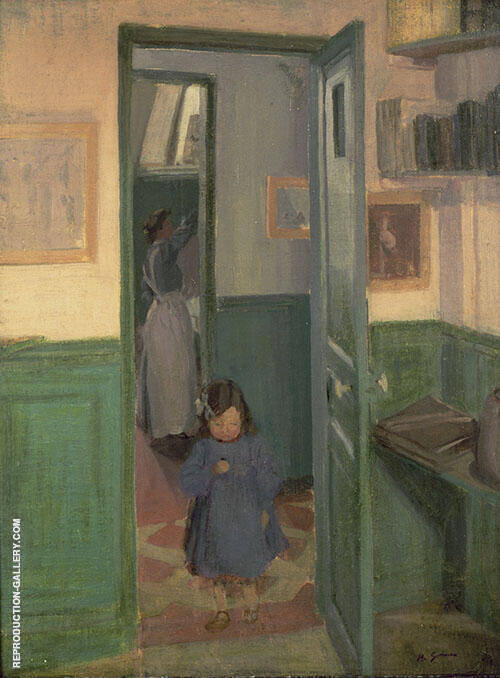In Sickert's House at Neuville 1907 | Oil Painting Reproduction