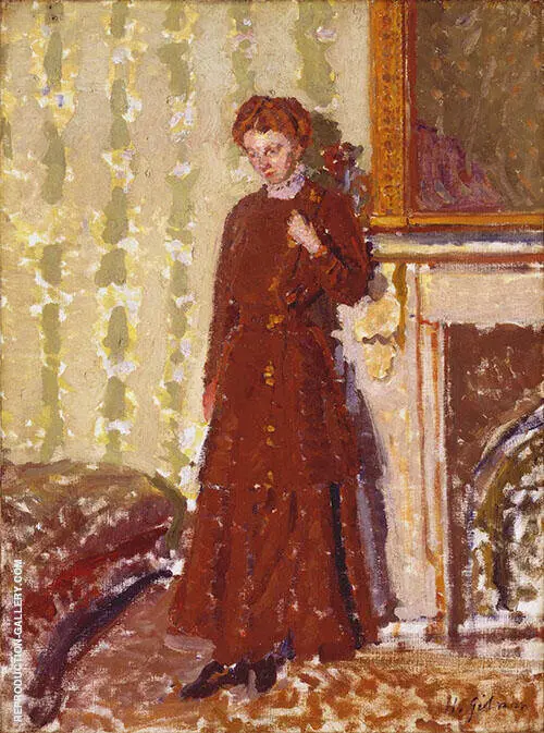 Madeleine Knox c1910 By Harold Gilman