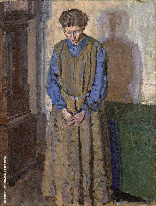Meditation 1910 By Harold Gilman
