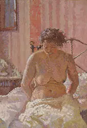 Nude in an Interior By Harold Gilman