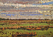 Romney Marsh c1910 By Harold Gilman