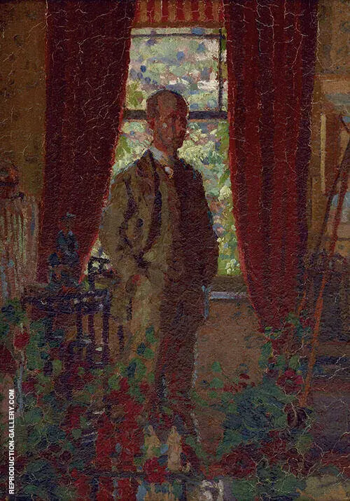 Self Portrait c1908 By Harold Gilman