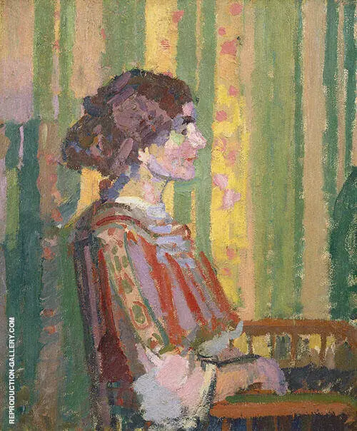 Stanislawa De Karlowska By Harold Gilman