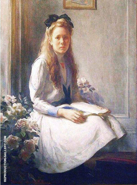 Francesca 1913 by Joseph de Camp | Oil Painting Reproduction