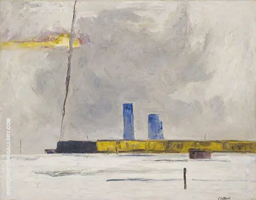 PH-623 Prairie Winter By Clyfford Still