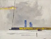 PH-623 Prairie Winter By Clyfford Still