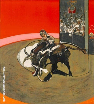 Study of a Bullfight No 1 1971 | Oil Painting Reproduction