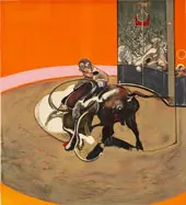 Study of a Bullfight No 1 1971 By Francis Bacon