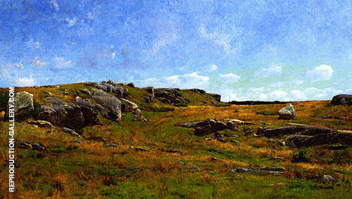Moorland Path Cape Ann Massachusetts 1886 | Oil Painting Reproduction
