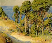 Trees Along The Coast Road to The Sea 1893 By Joseph de Camp