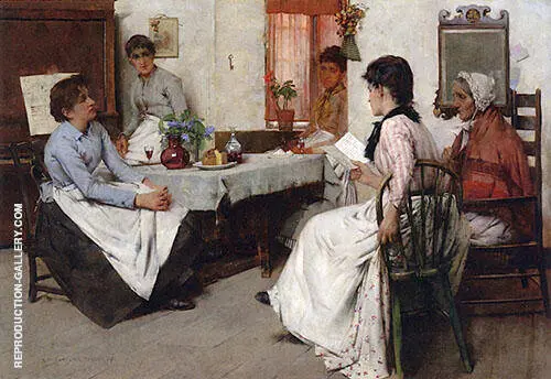 Confidences 1889 By Albert Chevallier Tayler