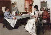 Confidences 1889 By Albert Chevallier Tayler