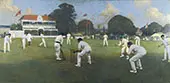 Kent Versus Lancashire Canterbury By Albert Chevallier Tayler