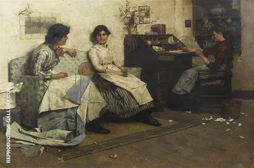 The Council of Three 1888 By Albert Chevallier Tayler