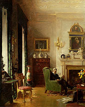 The Grey Drawing Room 1917 By Albert Chevallier Tayler