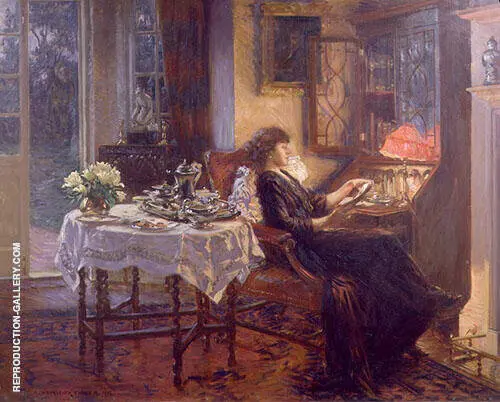 The Quiet Hour 1913 By Albert Chevallier Tayler