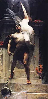 Ajax and Cassandra 1886 By Solomon Joseph Solomon