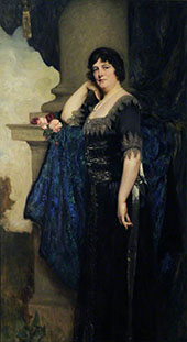 Lady Stevenson 1923 By Solomon Joseph Solomon