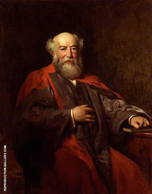 Ludwig Mond Chemist Industrialist and Art Collector 1909 By Solomon Joseph Solomon